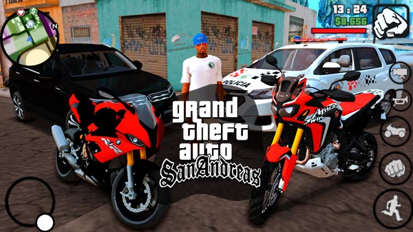 ♣️MOD DE NUNCA CAIR DA MOTO GTA p/ ANDROID 